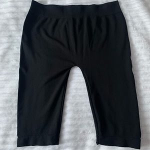 Black biker shorts